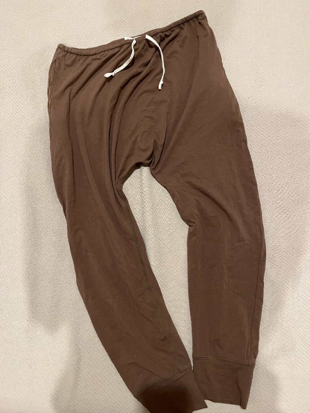 La Garconne Moderne drop crotch sweatpant - size S